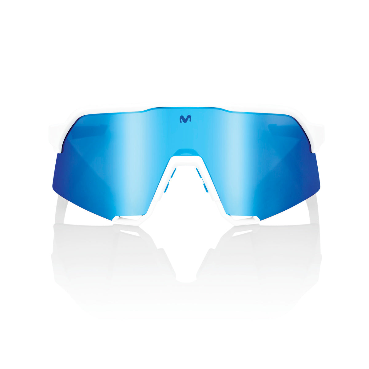 S3 - Movistar Team White - HiPER Blue Multilayer Mirror Lens